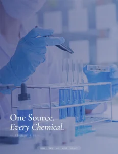 B2B Chemical Trading Company Website
